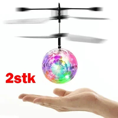 LED Flying Ball Aircraft – Infrared Induction Gesture Control Helicopter