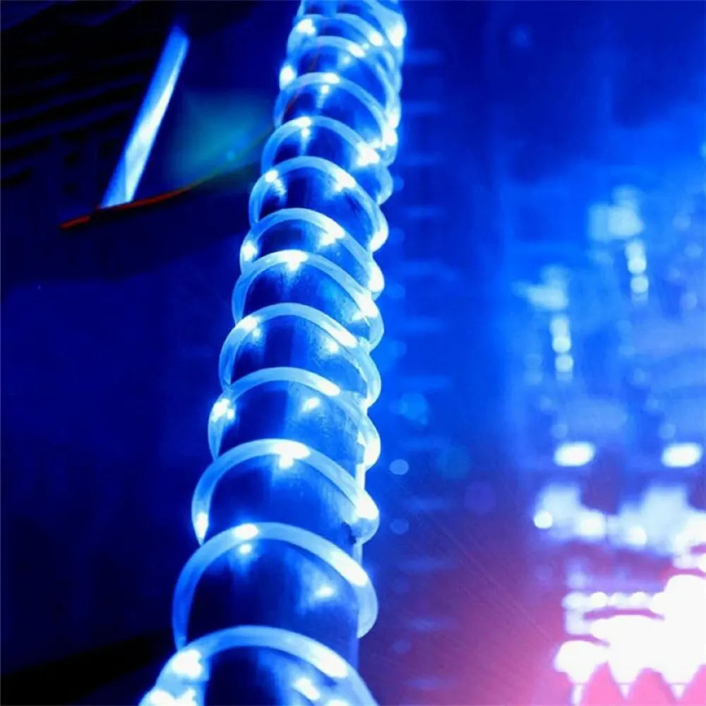 7m LED Solar Rope Lights – Outdoor Garden, Waterproof, 8 Modes