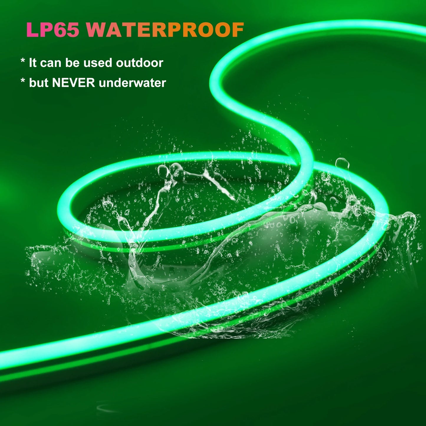 5V USB RGB Neon LED Strip Lights – Remote Control, 1-5M, Waterproof