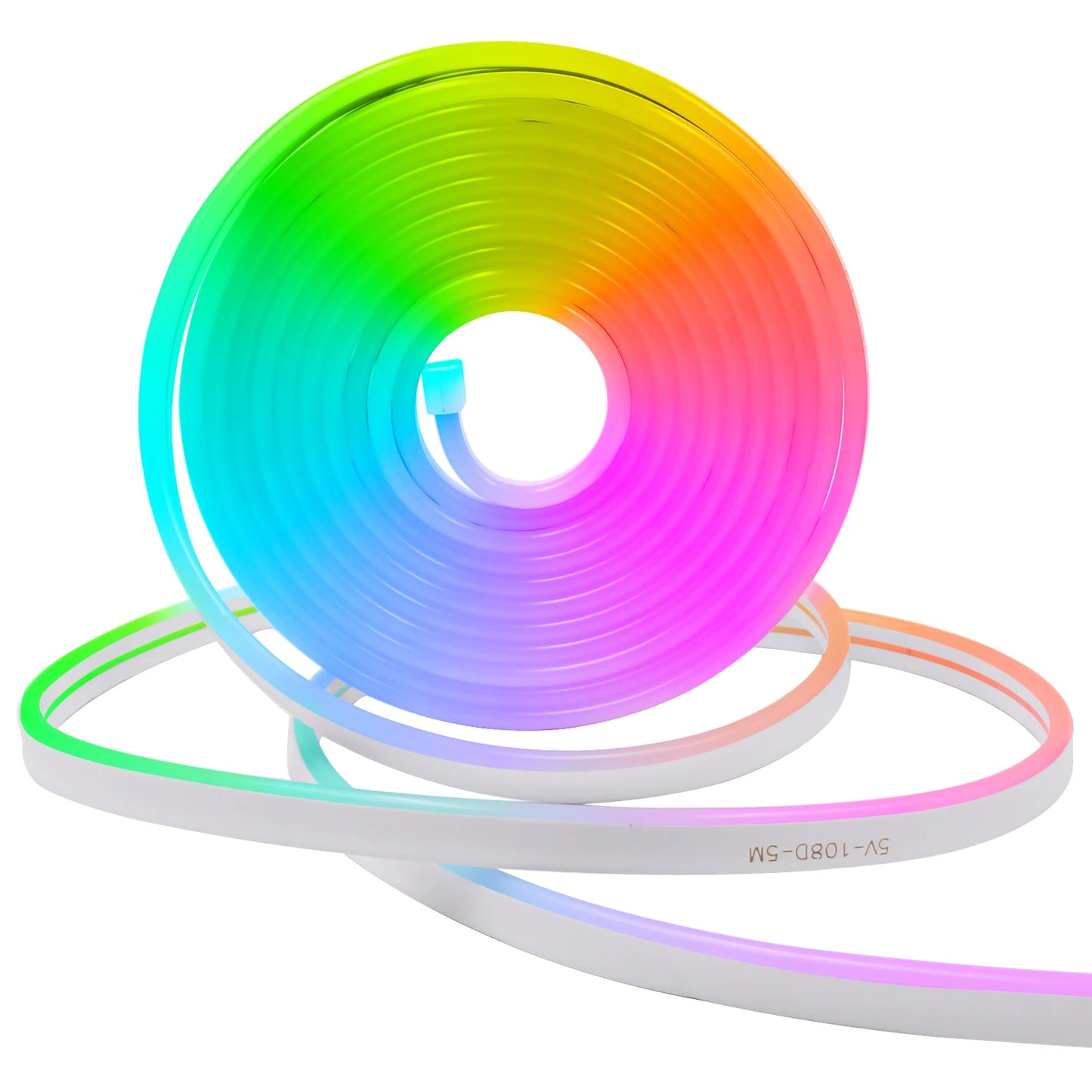 5V USB RGB Neon LED Strip Lights – Remote Control, 1-5M, Waterproof
