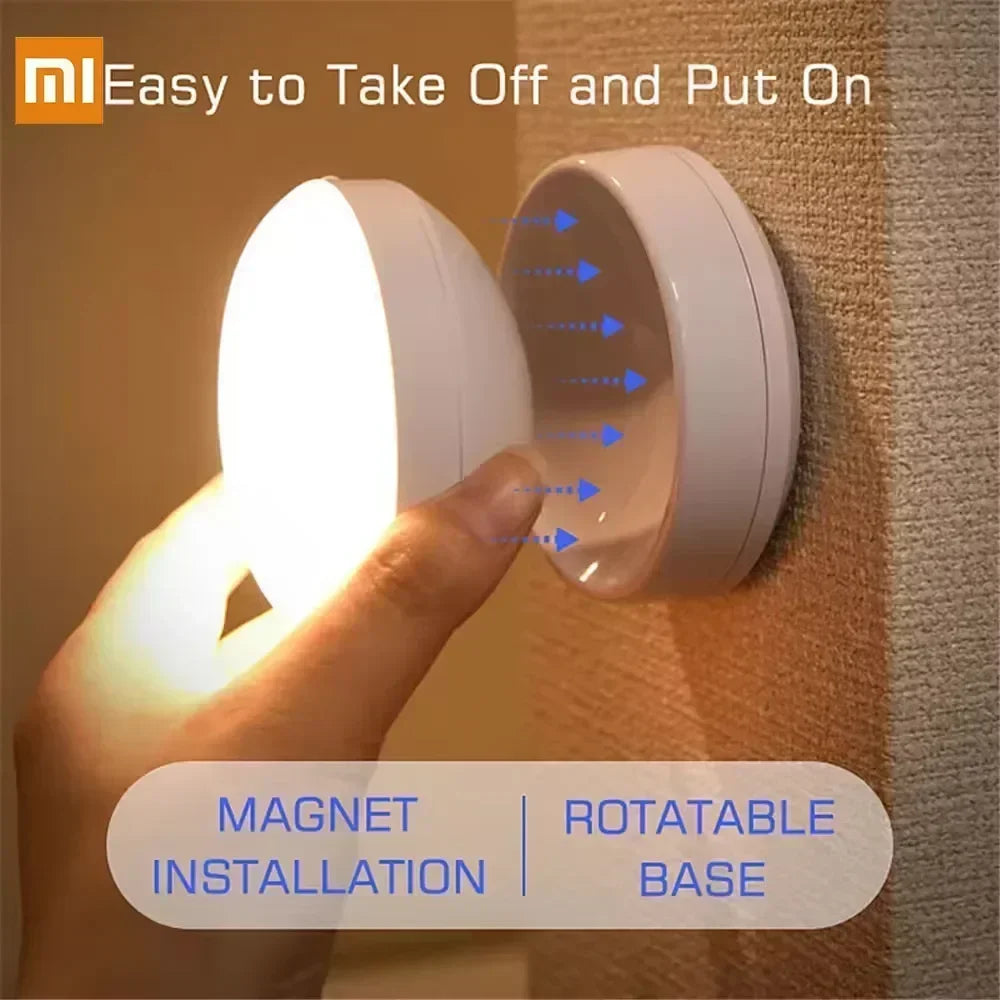 Xiaomi Magnetic Motion Sensor Night Lamp – Rechargeable LED, 360°