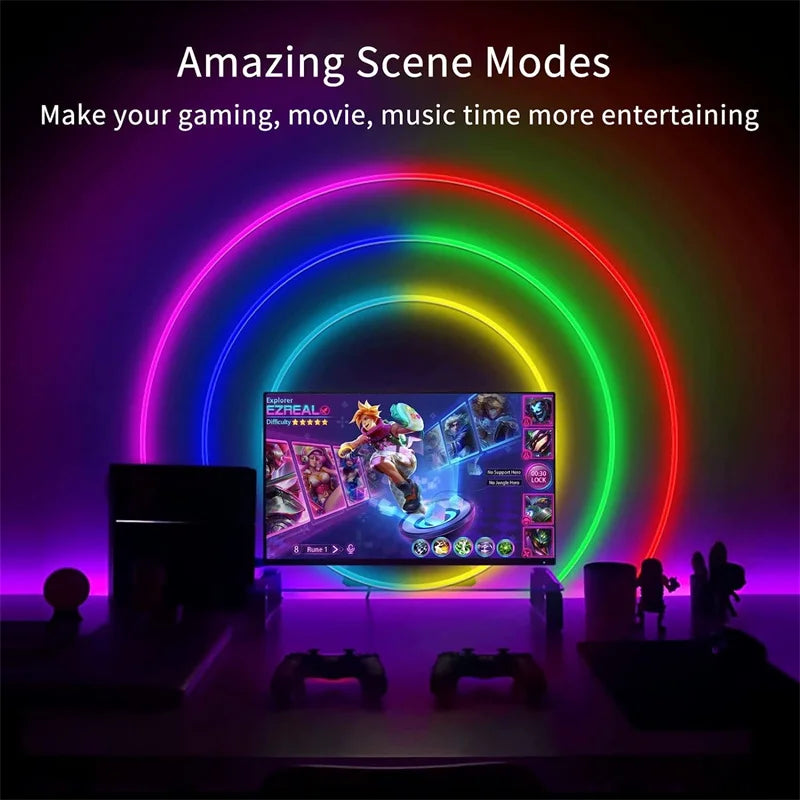 10M RGBIC TUYA LED Neon Strip Lights – Alexa & WiFi Control