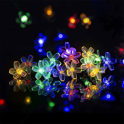 LED Outdoor Waterproof Solar String Lights 