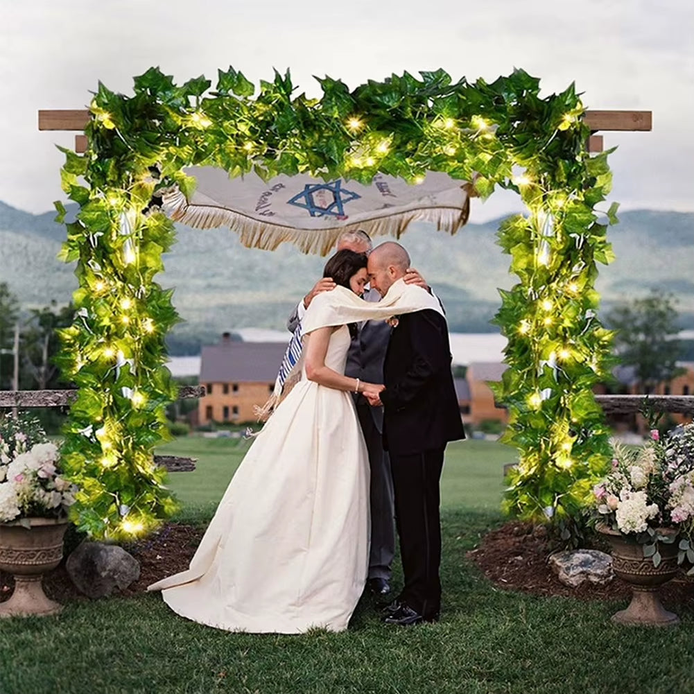 Artificial Solar Ivy String Lights