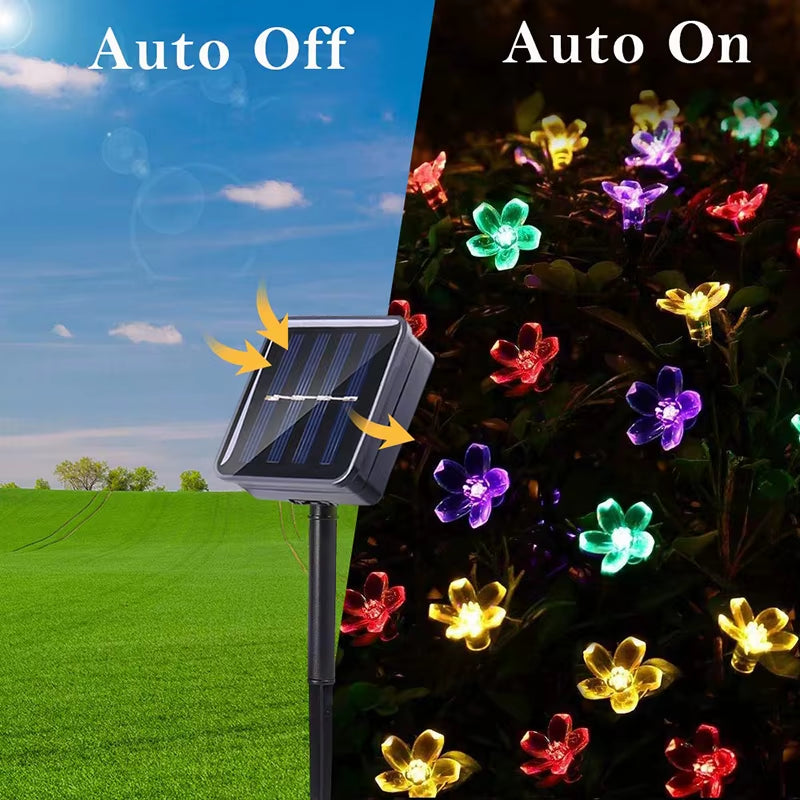 LED Solar Powered String Lights 