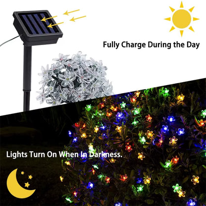 LED Outdoor Waterproof Solar String Lights 