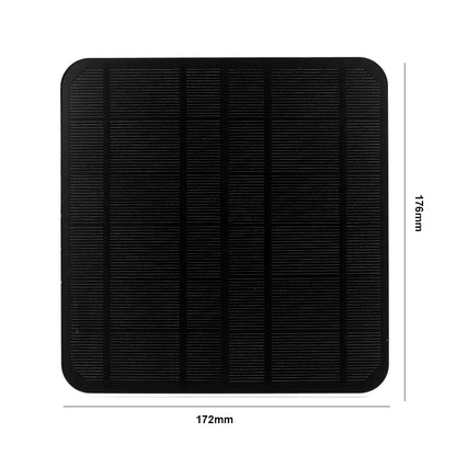 Outdoor Waterproof 6W 5V USB+TYPE-C Solar Panel Charger 