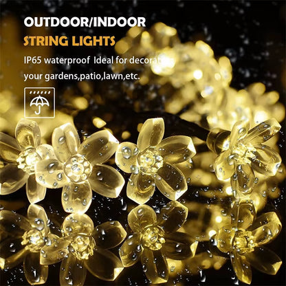 LED Outdoor Waterproof Solar String Lights 