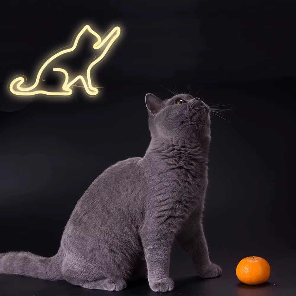 USB Powered Cat LED Neon Sign 