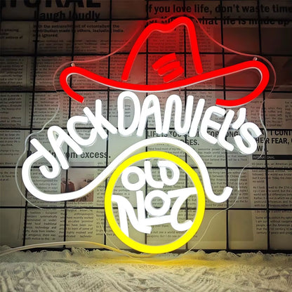 Cowboy Hat LED Neon Light 