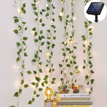 Artificial Solar Ivy String Lights