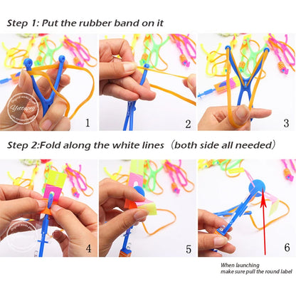 LED Light Arrow Toy – Glow in the Dark Outdoor Rocket Helicopter Toy
