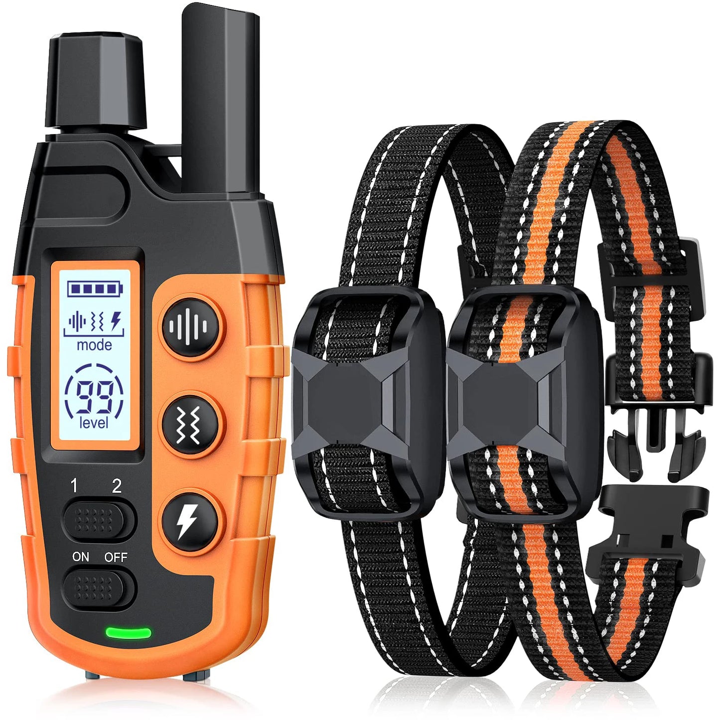 3300Ft Waterproof Electric Dog Training Collar – Remote Control