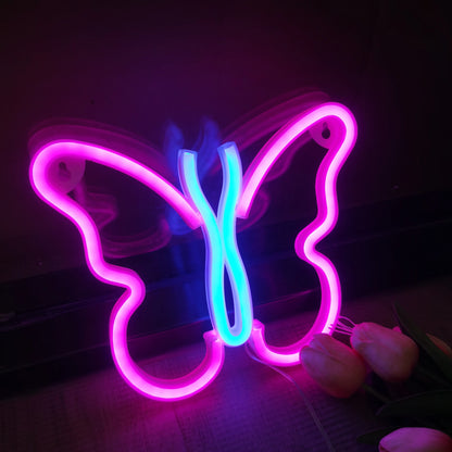 LED Neon Sign – USB/Battery for Bar, Bedroom, Party Decor