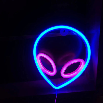 LED Neon Sign – USB/Battery for Bar, Bedroom, Party Decor
