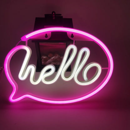 LED Neon Sign – USB/Battery for Bar, Bedroom, Party Decor