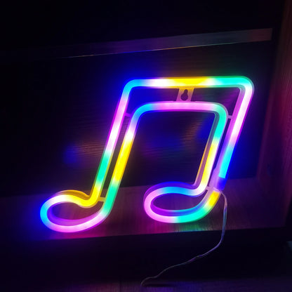 LED Neon Sign – USB/Battery for Bar, Bedroom, Party Decor