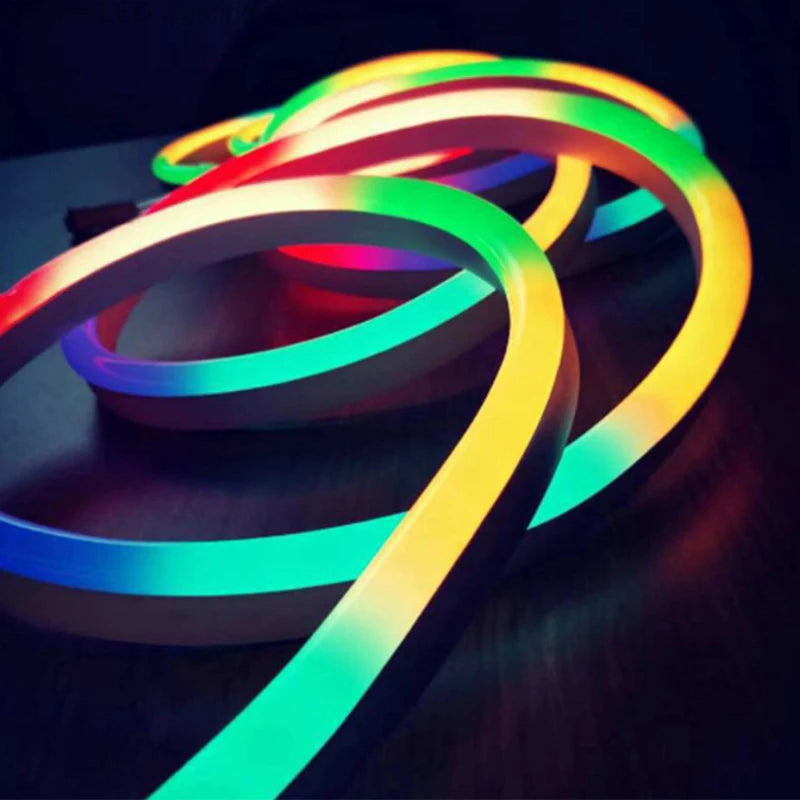 10M RGBIC TUYA LED Neon Strip Lights – Alexa & WiFi Control
