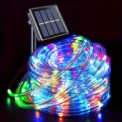 Solar LED Rope Lights – Waterproof 8 Modes for Outdoor Garden & Patio