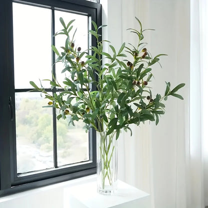 LED Green Olive Tree Light – Battery Indoor Decor