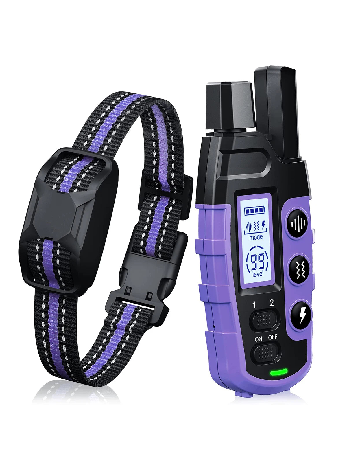 3300Ft Waterproof Electric Dog Training Collar – Remote Control
