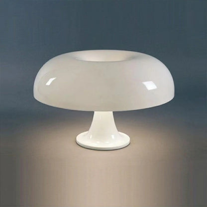 Modern Mushroom LED Table Lamp – USB, Dimmable Bedside Light