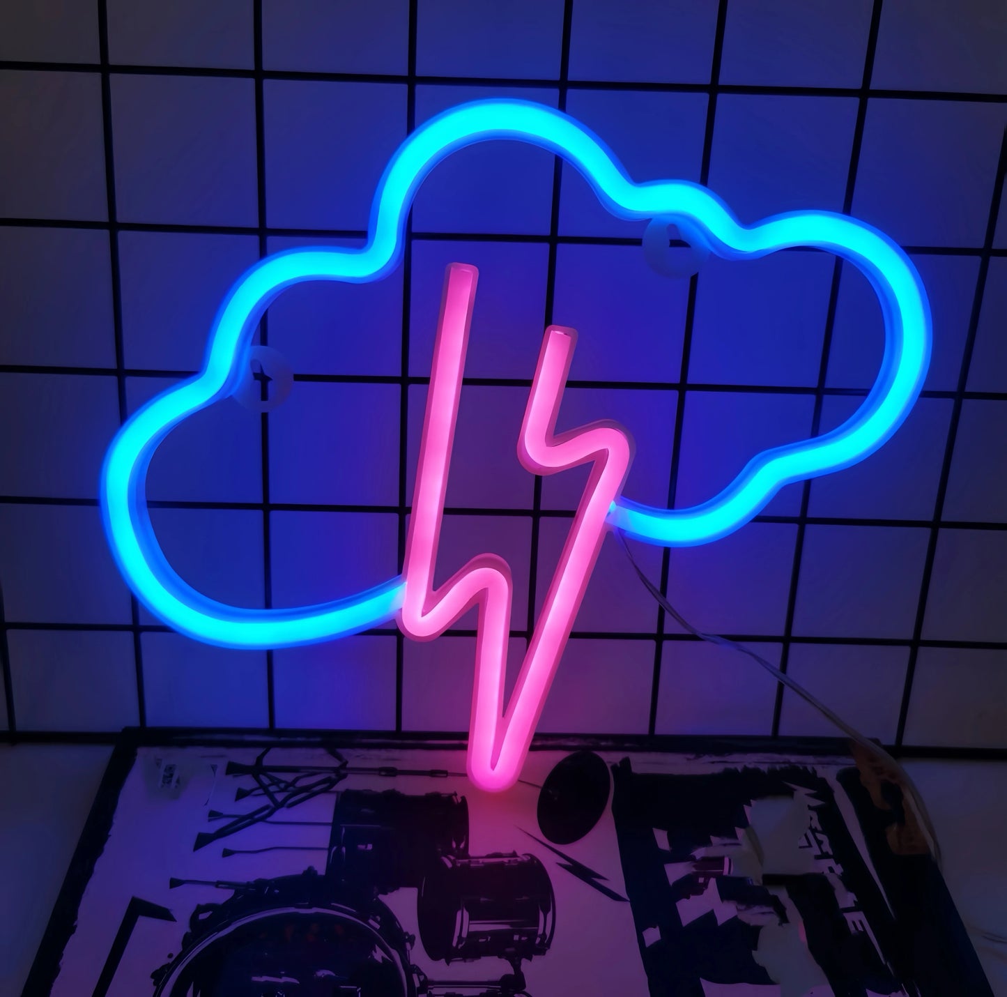 LED Neon Sign – USB/Battery for Bar, Bedroom, Party Decor