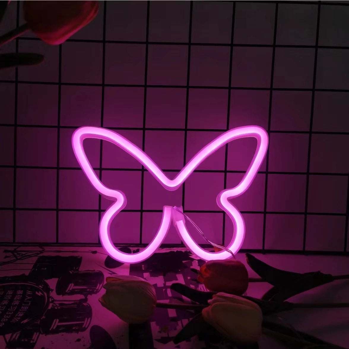 LED Neon Sign – USB/Battery for Bar, Bedroom, Party Decor