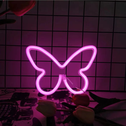LED Neon Sign – USB/Battery for Bar, Bedroom, Party Decor