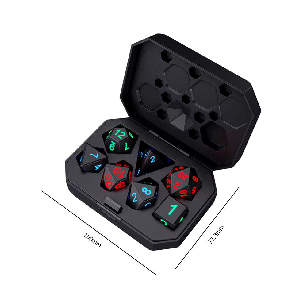 Electronic Luminous LED Dice Set 