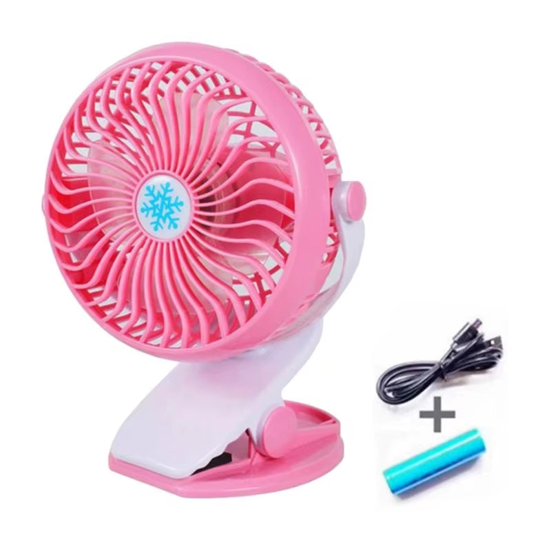 USB Rechargeable Mini Cooling-Desk Fan 