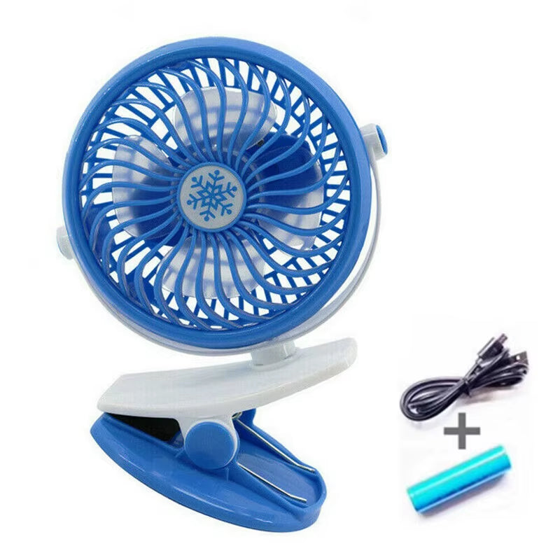 USB Rechargeable Mini Cooling-Desk Fan 