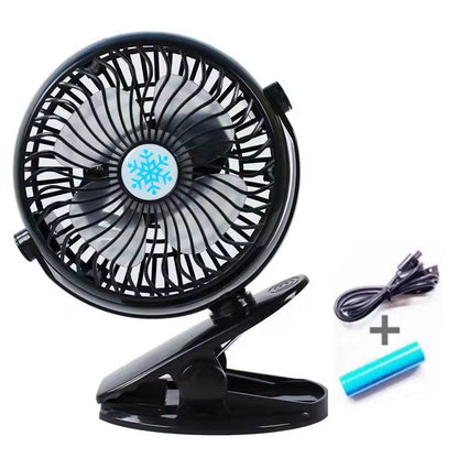 USB Rechargeable Mini Cooling-Desk Fan 