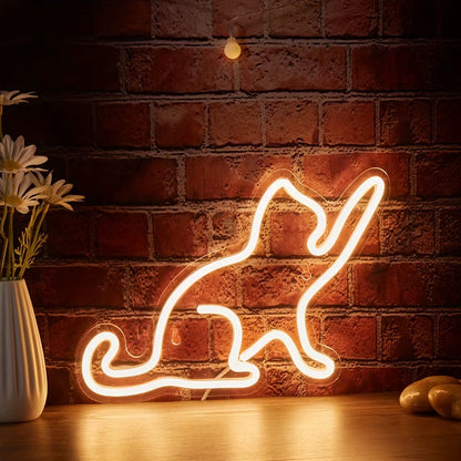 USB Powered Cat LED Neon Sign 