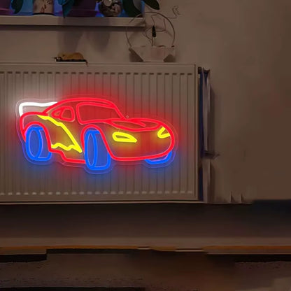 Neon LED Car Sign 